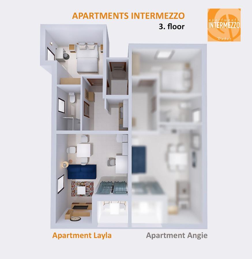 Apartment Layla - Intermezzo With Sea View In Center Of Rabac Exteriör bild